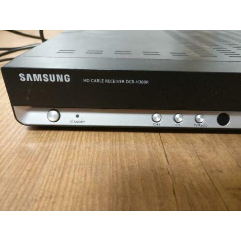 samsung dcb-h380r cable receiver & afstandsbediening