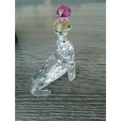 Swarovski spelende zeehond