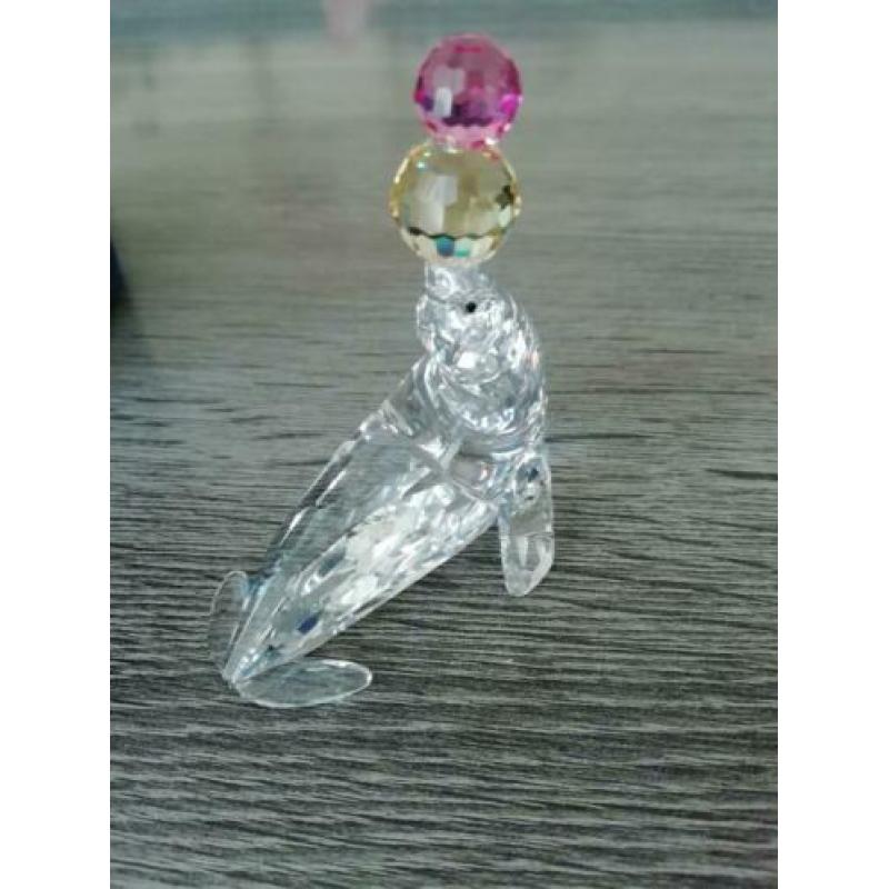 Swarovski spelende zeehond
