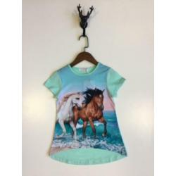 Paarden t-shirts maat 152