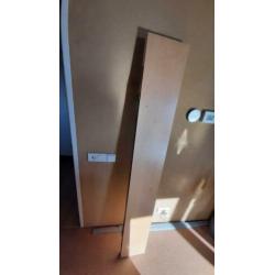 Ikea Boekenplank, model Lack, maple kleur, 190x26x5 cm