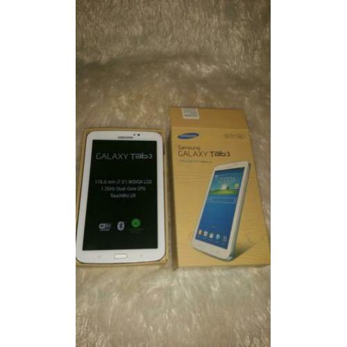 Nieuwe samsung galaxy tablet 3 wit 7 inch