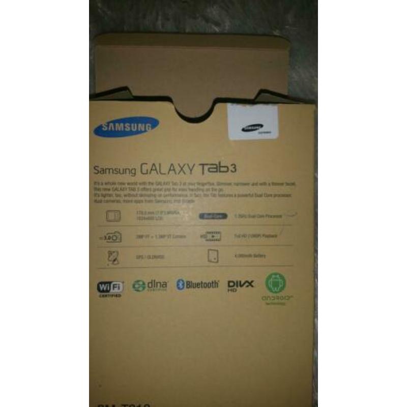 Nieuwe samsung galaxy tablet 3 wit 7 inch