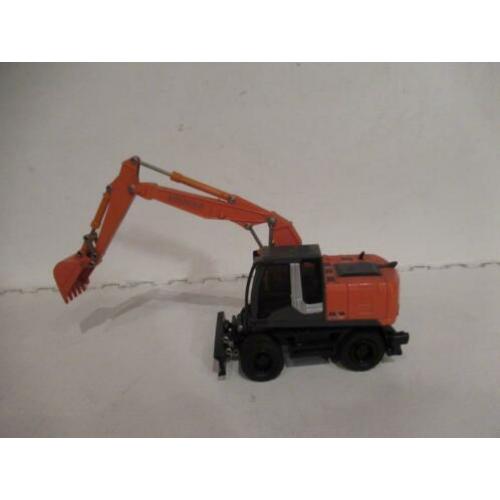 Hitachi Zaxis 170W. Mobiele Graafmachine Grondverzet