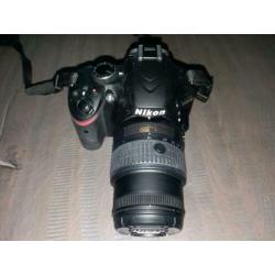 Nikon D3200 24.2MP digitale spiegelreflexcamera + 18-55mm.