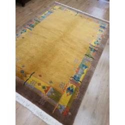 Vintage handgeknoopt perzisch tapijt Nepal 260x170