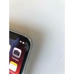 iPhone X 64 gb zilver simlock-vrij