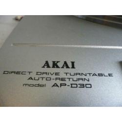 Akai AP-D30 Direct Drive-Auto Return
