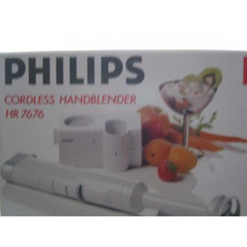 Staafmixer snoerloos merk Philips