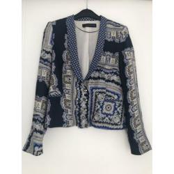 Zara blazer jasje maat m met bijpassende broek