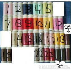 quilt stof stroken hulst 2 kleuren 0,5 meter 2,25