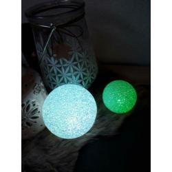 Led balletje staand. Multicolour. Lamp bal Decoratie lampje