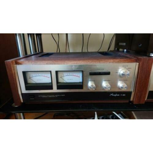 Accuphase P300, C200, T100 MET houten bekistingen (Woodcases