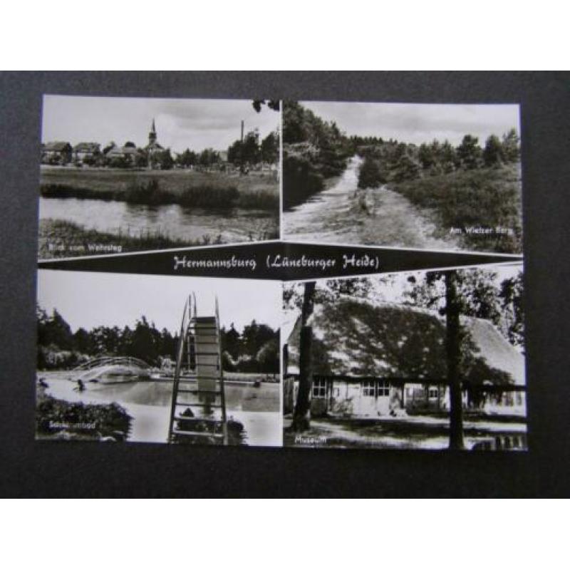 Duitsland: Ansichtkaarten Hermannsburg / Luneburgerheide