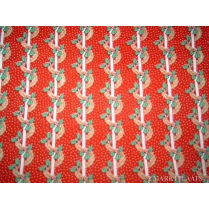 quilt stof stroken hulst 2 kleuren 0,5 meter 2,25