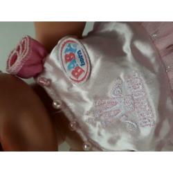 Baby Born kleertjes 43 cm Prinssenjurk met kroontje Babyborn