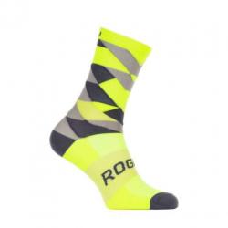 Fietssokken Rogelli RCS-14 blauw zwart fluor en rood