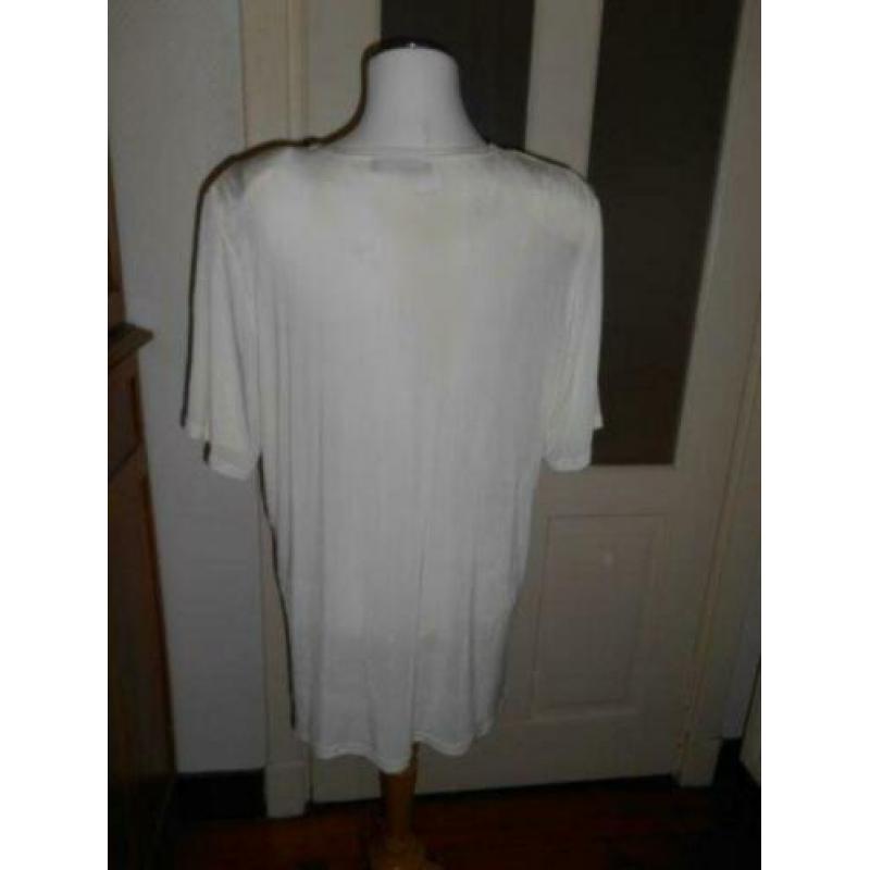 shirt tuniek creme kat feminin OPRUIMING