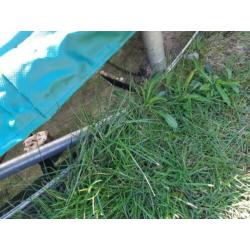 Trampoline moonwalker 240 doorsnee