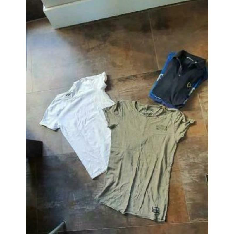 In nette staat 7 merk shirts maat 170/176