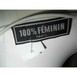 shirt tuniek creme kat feminin OPRUIMING