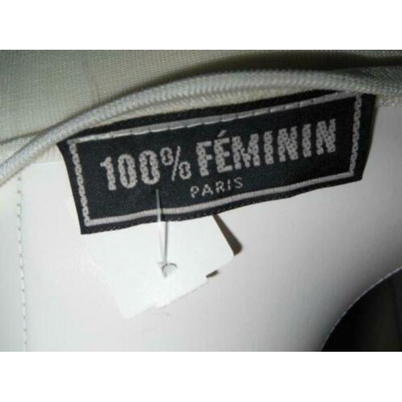 shirt tuniek creme kat feminin OPRUIMING