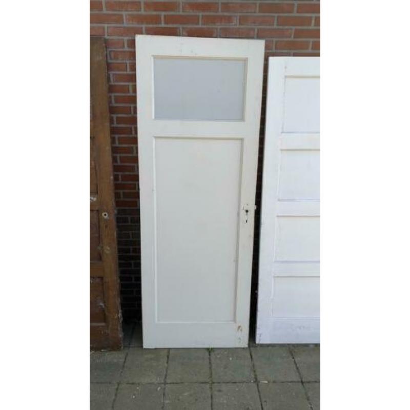 Diverse paneeldeuren jaren 30, authentiek