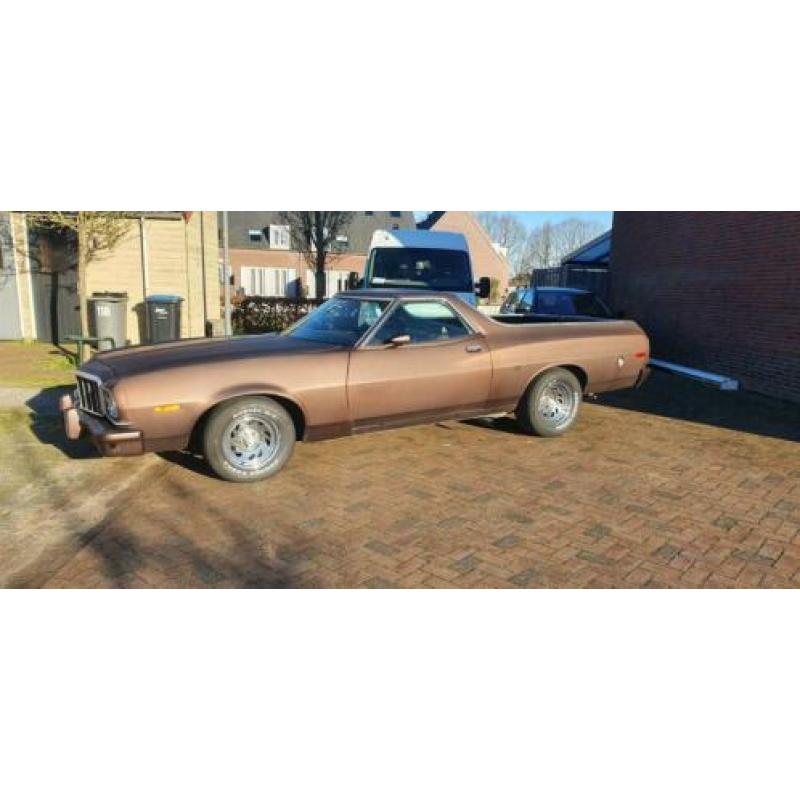 Ford Ranchero 1974 7.5L 360 pk!