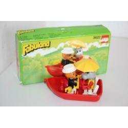 Fabuland LEGO - Roeiboot (setnummer 3622)