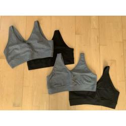 4 voedings bh’s maat L H&M, 1 voedingsnachthemd maat 40/42
