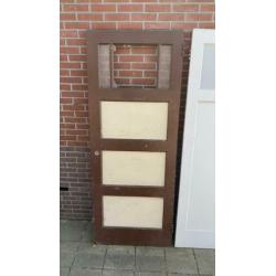 Diverse paneeldeuren jaren 30, authentiek