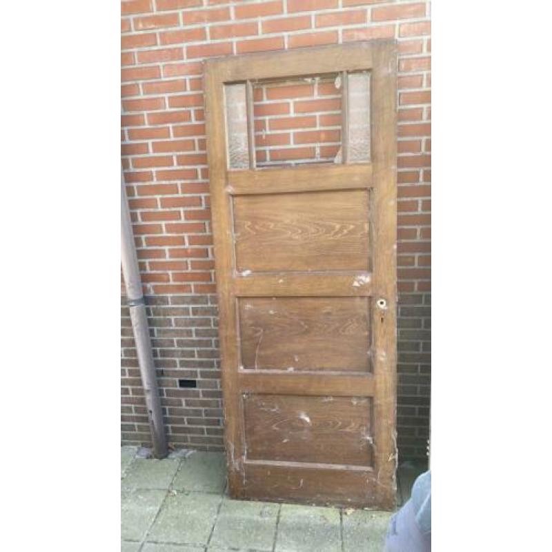 Diverse paneeldeuren jaren 30, authentiek
