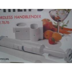 Staafmixer snoerloos merk Philips