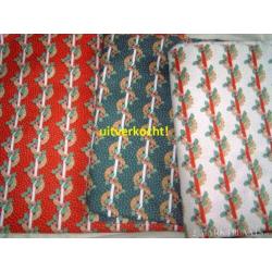 quilt stof stroken hulst 2 kleuren 0,5 meter 2,25