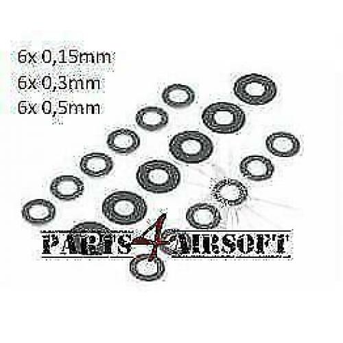 Shim Ring Set Airsoft Aeg - Guarder | Parts4Airsoft 15