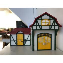 Playmobil paarden stallen
