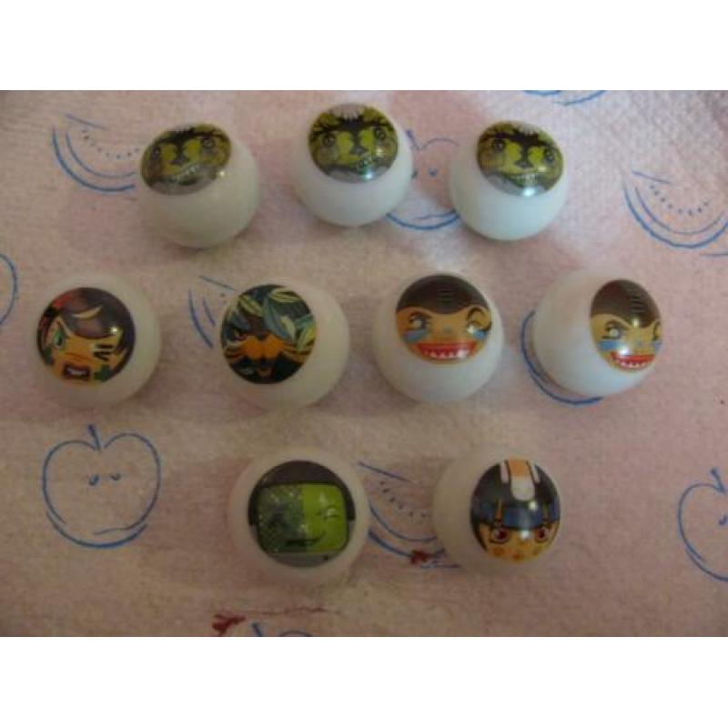 9 HEMA Bonkies (bonken, knikkers)