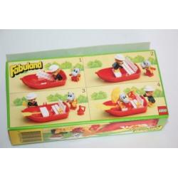 Fabuland LEGO - Roeiboot (setnummer 3622)
