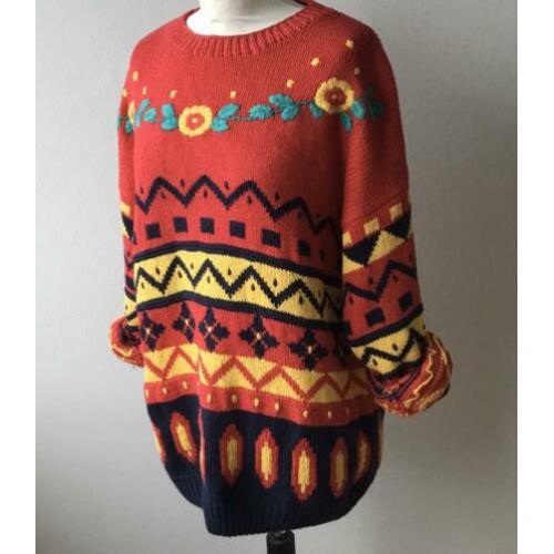 90’s trui, dames large, vintage, nineties