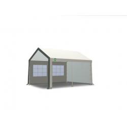 Waterdichte Partytent 4x4 m PE Wit-Grijs | Partytent-online