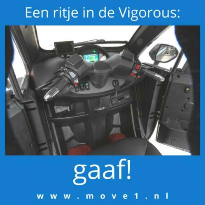 Vigorous, elektr. overd.3 wiel-scooter, ideaal als 2e auto