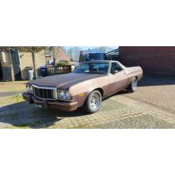 Ford Ranchero 1974 7.5L 360 pk!
