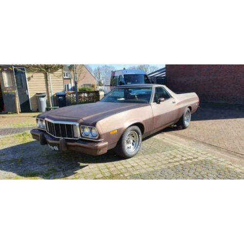 Ford Ranchero 1974 7.5L 360 pk!