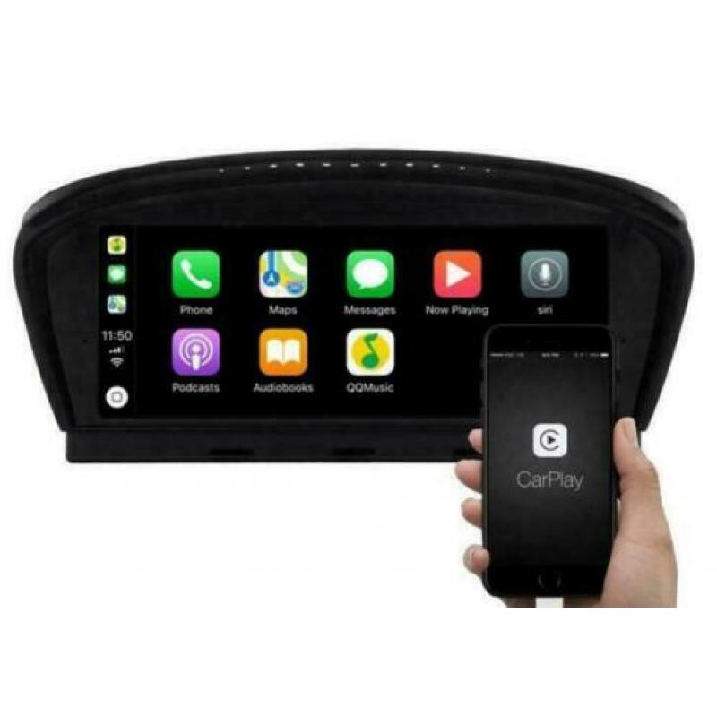 BMW 3serie E90 5serie E60 navigatie android 9.0 wifi dab+