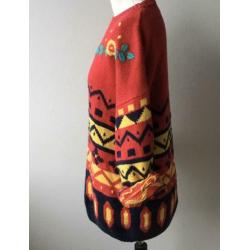90’s trui, dames large, vintage, nineties