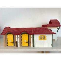 Playmobil paarden stallen