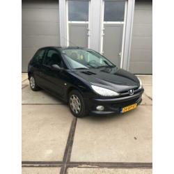 Peugeot 206 1.4 X-line 3D 2005 Zwart