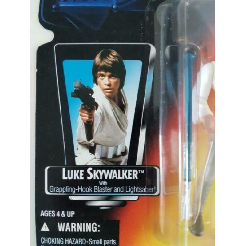 Star Wars POTF Red Photo Luke Skywalker Grappling Blaster