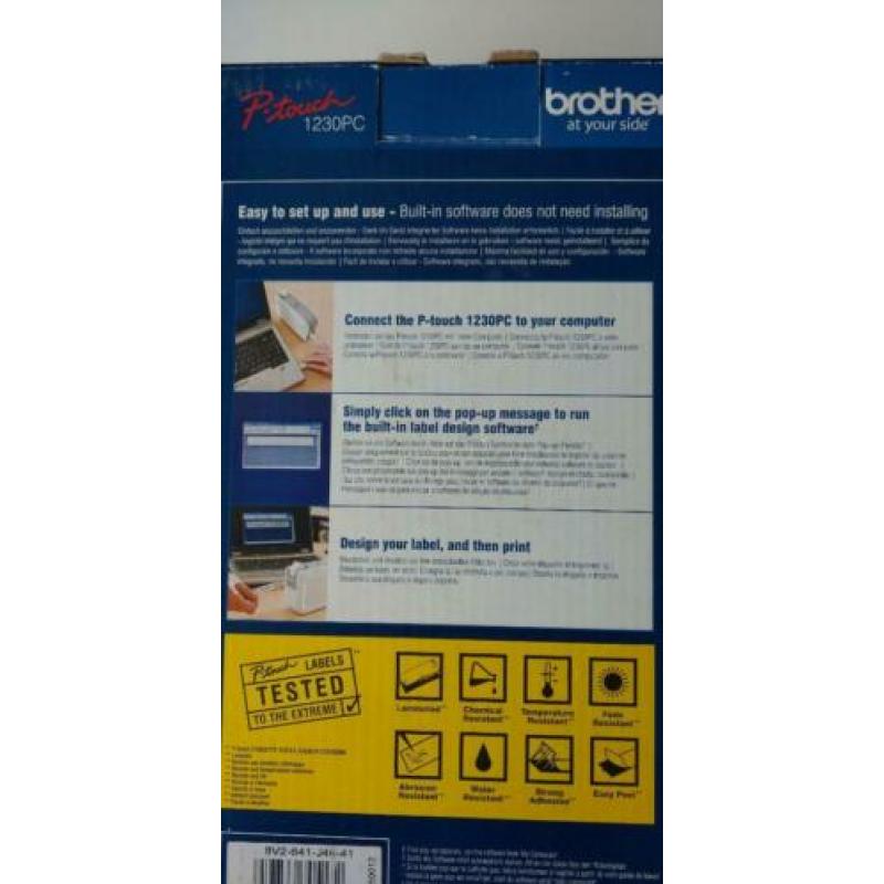 Brother labelling machine P-touch 1230PC