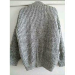 Nieuw grijs bruin warm vest maat XXL